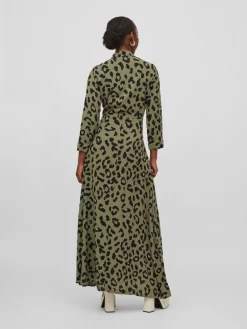 Vila Maxi Jurken Jurk Dames Groen -Vila a08799037cbfb50a7fdf6baa8d7a1029 scaled