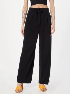 Vila Bandplooibroeken Loosefit Bandplooibroek Elin Dames Zwart -Vila a0a31e87a41acec6870ae0b84ad525ef