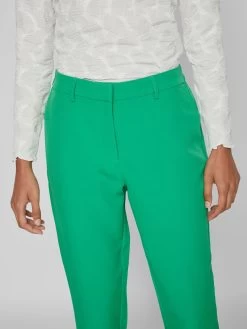 Vila Pantalons Regular Broek Dames Groen -Vila a0b6392fe706661ce840805a07f8e182