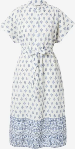 Vila Blousejurken Blousejurk Hymna Dames Wit