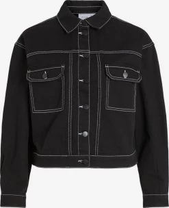 Vila Spijkerjasjes Tussenjas Dames Zwart