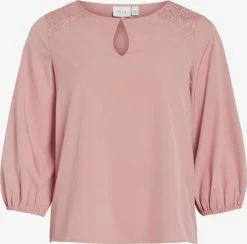 Vila Kanten Blouses Blouse LOUIS Dames Oudroze
