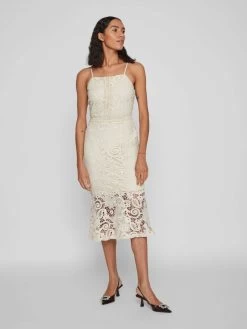 Vila Cocktailjurken Cocktailjurk Capella Dames Taupe -Vila a2155e0df3082e3f3a279a911c6fe0ad