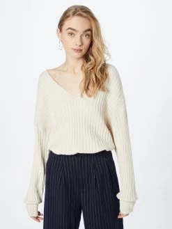 Vila Basic Truien Trui RIL Dames Natuurwit -Vila a24f90dd76098c3a3a9a09e95efc0d62