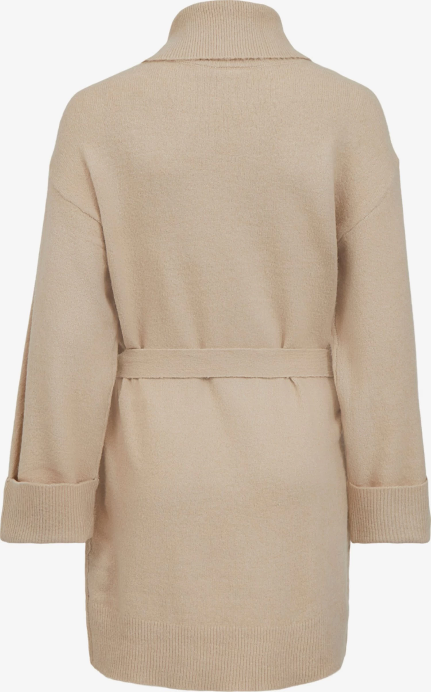 Vila Gebreide Jurken Gebreide Jurk ROLFIE Dames Champagne 2 Vila Gebreide Jurken Gebreide Jurk ROLFIE Dames Champagne - Afbeelding 2