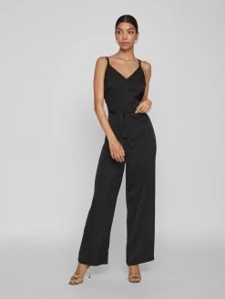 Vila Lange Jumpsuits Jumpsuit RAVENNA Dames Zwart -Vila a455337b72b599c9fb2e93f92f69ac9e