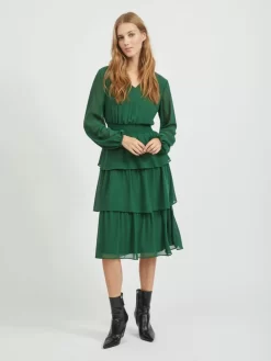 Vila Blousejurken Blousejurk Fulla Dames Groen 21 Vila Blousejurken Blousejurk Fulla Dames Groen -Vila a52883d5958899758f60233328e25756 scaled