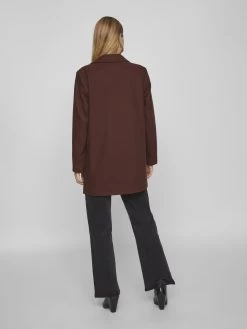 Vila Korte Mantels Tussenmantel Dames Bruin -Vila a58e211f8bf5c980f85629189f431c83