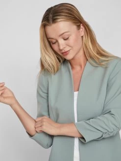 Vila Klassieke Blazers Blazers Heri Dames Pastelgroen -Vila a5e37d2b59d124f241bc66cf50c593a2