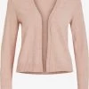 Vila Vesten Gebreid Vest Ril Dames Rosa