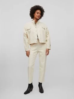 Vila Tussenjassen Tussenjas Dames Beige -Vila a710bdf0f65f7bdce88c6819f6dacded