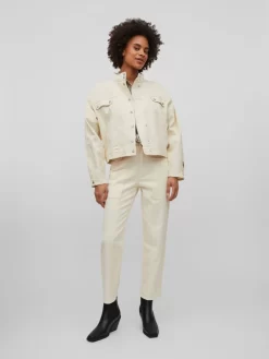 Vila Tussenjassen Tussenjas Dames Beige -Vila a710bdf0f65f7bdce88c6819f6dacded scaled