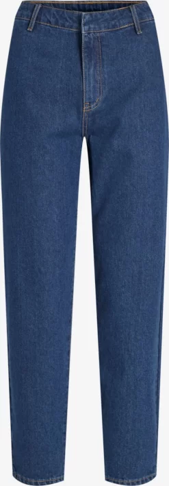 Vila Straight Regular Jeans Carry Dames Donkerblauw