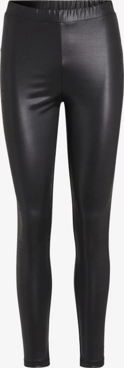 Vila Leren Broeken Skinny Leggings Hidy Dames Zwart