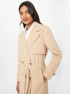 Vila Trenchcoats Tussenmantel Videsse Dames Lichtbeige -Vila a7a13087a2d72ed661c268ce7cea195c