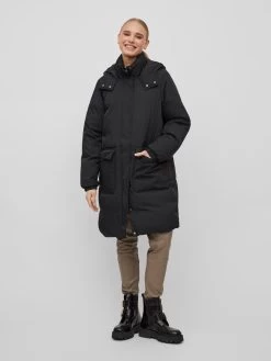 Winterjassen Winterjas Paia Dames Zwart -Vila a801a04f15b05c2cacae203e227da14a