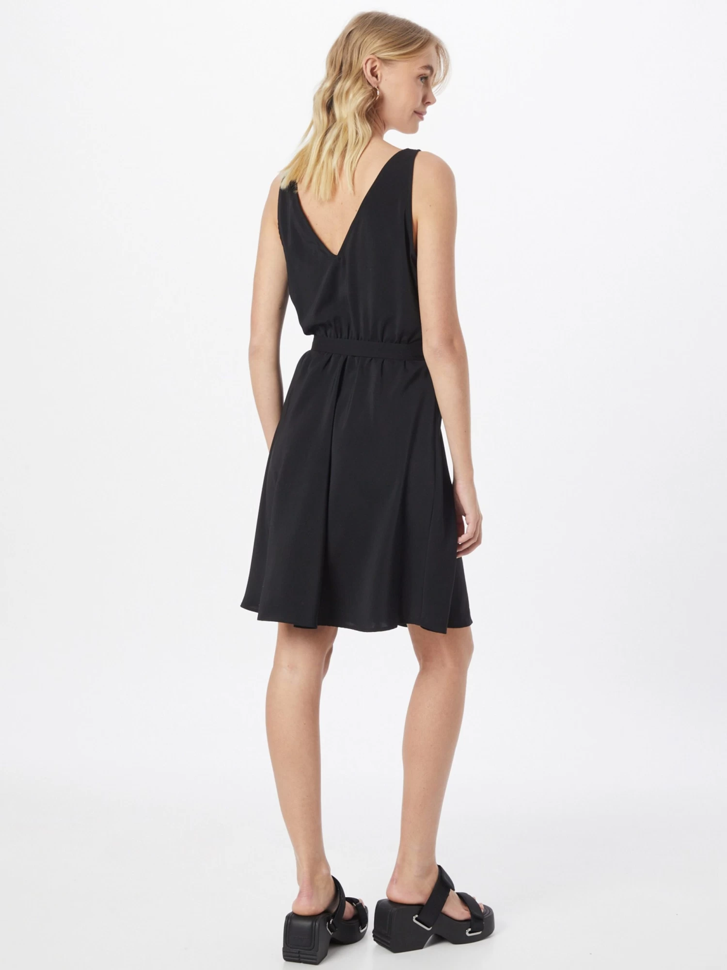 Vila Zomerjurken Zomerjurk KRISTINA LAIA Dames Zwart 4 Vila Zomerjurken Zomerjurk KRISTINA LAIA Dames Zwart - Afbeelding 4