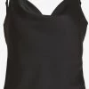 Spaghetti Tops Top Dames Zwart