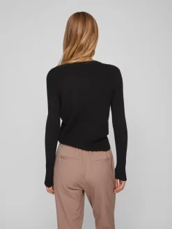 Vila Basic Truien Trui Comfy Dames Zwart 12 Vila Basic Truien Trui Comfy Dames Zwart -Vila a8fbe7e46935ece11f6edbe7c80cae84 scaled