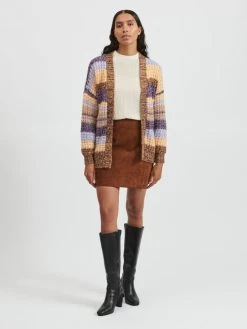 Vila Vesten Gebreid Vest Dames Lila -Vila a9de552dd3b1e6e686cdfa0ca9d53678