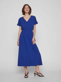 Vila Maxi Jurken Jurk Dames Blauw 11 Vila Maxi Jurken Jurk Dames Blauw -Vila aa36ef73bf2bbf408d04653bef5f373e scaled