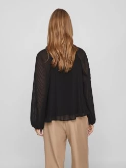 Vila Blouses & Tunieken Blouse Dames Zwart -Vila aa8b0af9a47a915a236b4960078baf80
