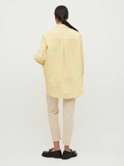 Vila Overhemden Blouse Nicoline Dames Geel 9 Vila Overhemden Blouse Nicoline Dames Geel -Vila aac93cd2ca24e9846b6ecd1f2a9d0e32