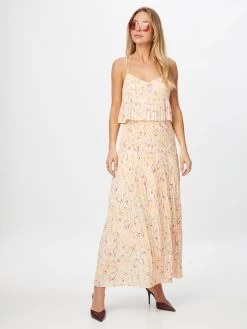 Vila Maxi Jurken Jurk RIKKA Dames Pasteloranje -Vila aaea1bba6aaebd6d4e135db16ab28462