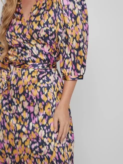 Vila Maxi Jurken Jurk Camila Dames Navy -Vila ab0712b12fde6631d74949d414ec34af scaled