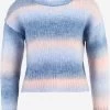 Fijngebreide Truien Trui Dames Blauw / Lichtblauw