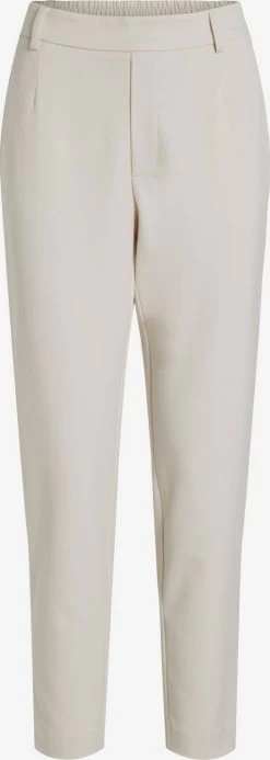 Vila Pantalons Tapered Broek Dames Wit