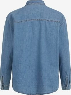 Vila Spijkerblouses Blouse Ninas Dames Blauw -Vila ac7bd07f6a4e852379936f8e0102adec