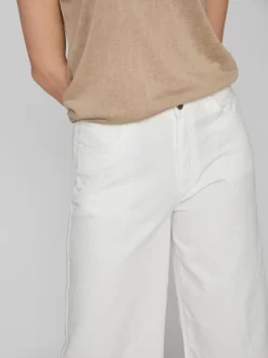 Vila Wide Leg Wide Leg Jeans Widey Dames Wit -Vila ad2872b247c707a635bc89c95655fb49 scaled