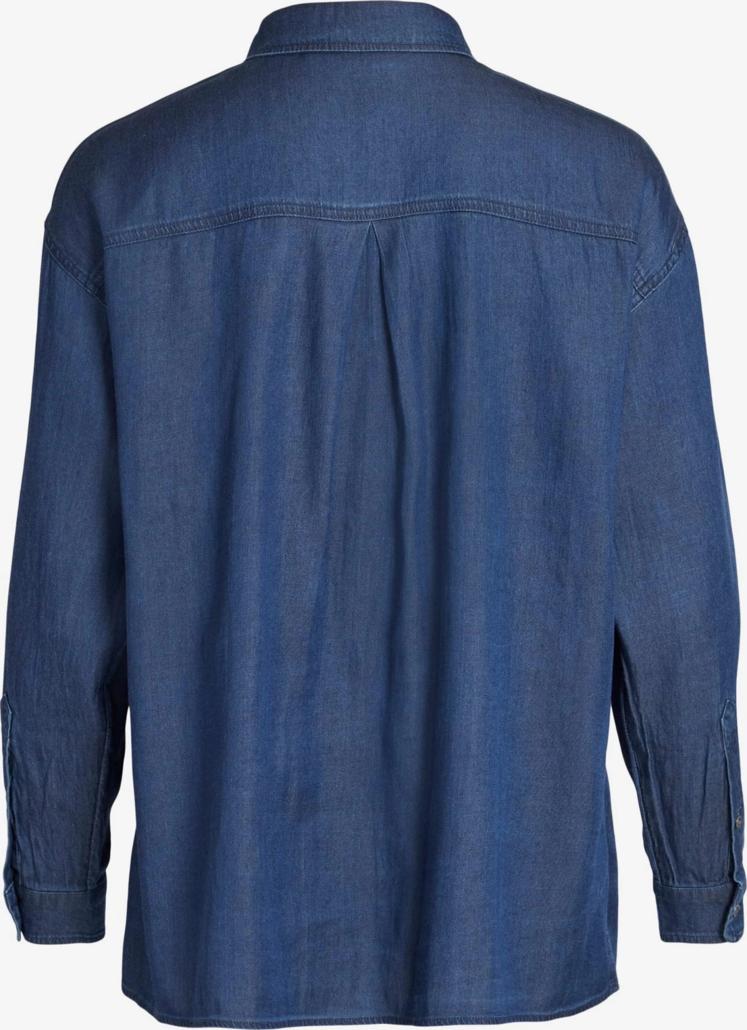 Vila Overhemden Blouse Bista Dames Donkerblauw 2 Vila Overhemden Blouse Bista Dames Donkerblauw - Afbeelding 2