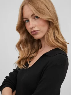 Vila Gebreide Jurken Gebreide Jurk Marla Dames Zwart 13 Vila Gebreide Jurken Gebreide Jurk Marla Dames Zwart -Vila ad9cb0ea58bf17ff69c4e7a6fa4e1679 scaled