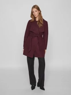 Vila Tussenmantels Tussenmantel Dames Karmijnrood 11 Vila Tussenmantels Tussenmantel Dames Karmijnrood -Vila ae39f051c8751962b1e2c68382cae6f9