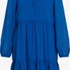 Vila Mini Jurken Jurk Blyra Dames Royal Blue/koningsblauw