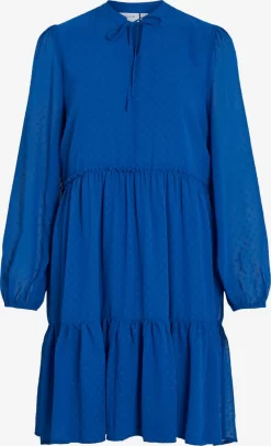 Vila Mini Jurken Jurk Blyra Dames Royal Blue/koningsblauw