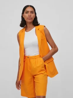 Vila Bodywarmers Bodywarmer Shelly Dames Lichtoranje -Vila aeba12b58367ebbe8a0e29819c558d99 scaled