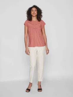 Vila Kanten Blouses Blouse Dames Pastelrood 11 Vila Kanten Blouses Blouse Dames Pastelrood -Vila aed8bd379794487edd5a945c22353d4b scaled
