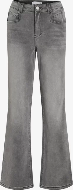 Vila Jeans Bootcut Jeans Dames Grijs
