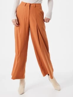 Vila Pantalons Wide Leg Broek Janine Dames Oranje -Vila b01634f4d5dee001c07fd34a5f7d7252