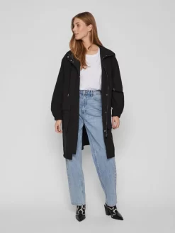 Vila Parkas Tussenparka Dames Zwart 12 Vila Parkas Tussenparka Dames Zwart -Vila b0773e12f190d43cf2fef2bbe19b56ad scaled