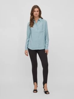 Vila Overhemden Blouse Julima Dames Lichtblauw 10 Vila Overhemden Blouse Julima Dames Lichtblauw -Vila b09956fc1e51539571b92cac9da1928e