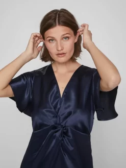 Vila Avondjurken Avondjurk Sittas Dames Navy -Vila b0a6d42005b5c9e93c2b765a75705f3f scaled