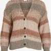 Vila Vesten Gebreid Vest ABRIL Dames Bruin / Cappuccino