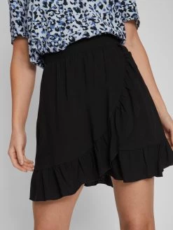 Vila Mini Rokken Rok PAYA Dames Zwart -Vila b208727e6c183371226a7b9394af0d9a