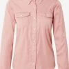 Vila Spijkerblouses Blouse Vibista Dames Rosa