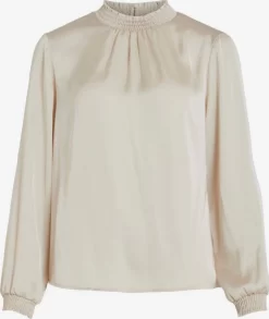 Vila Blouseshirts Blouse Dames Crème