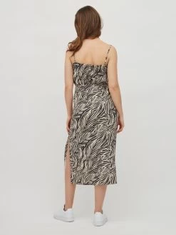 Vila Spaghetti Tops Top LIMIA LEA Dames Lichtbeige / Zwart -Vila b38dfe020d9dc3ef518017c3b97ef361